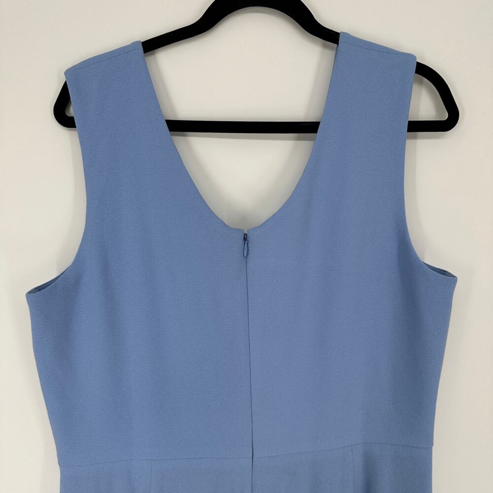 Dress the Population Sandra Mermaid Gown Sky Blue Slide Slit New Plus Size XXL - Picture 6 of 11